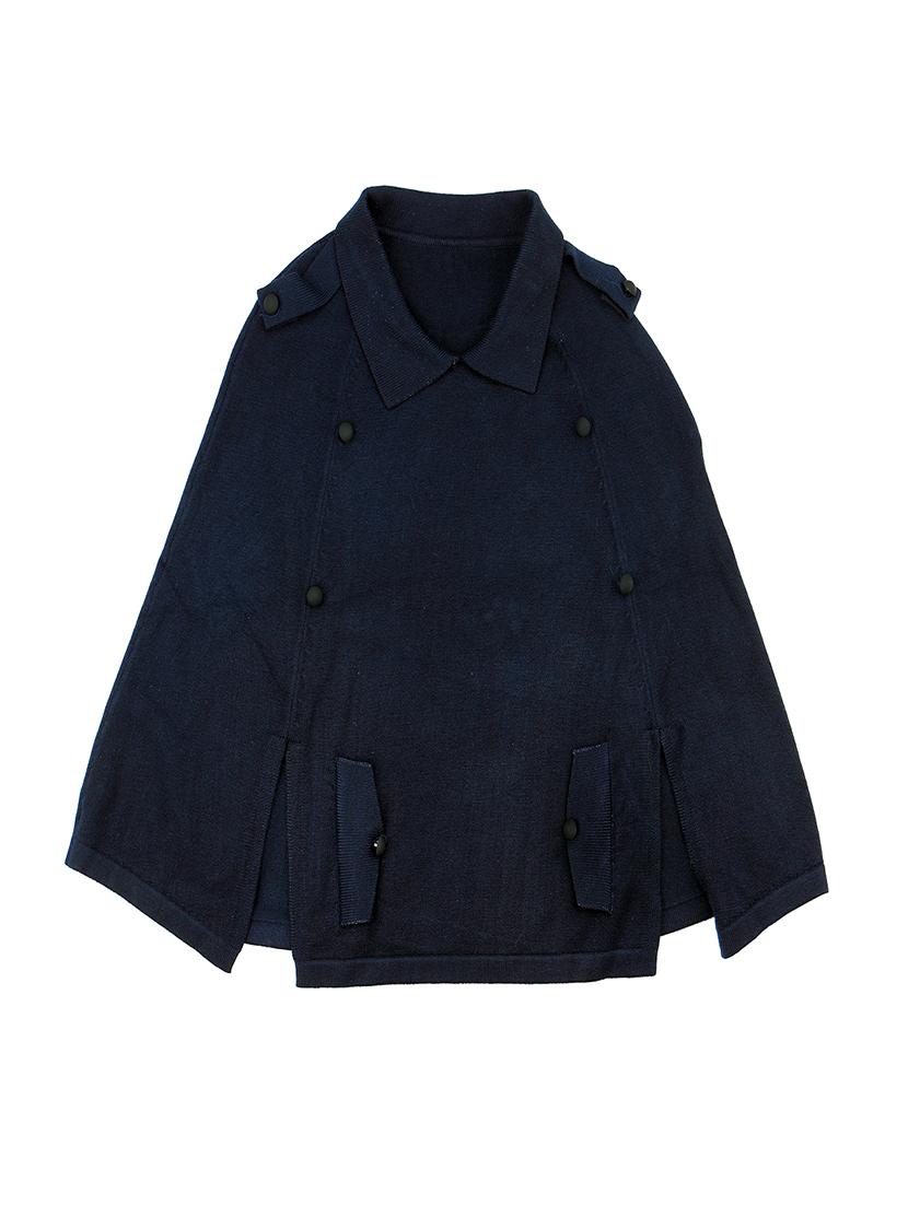 navy blue cotton regular coat - 16866271 - Zoom Image - 1