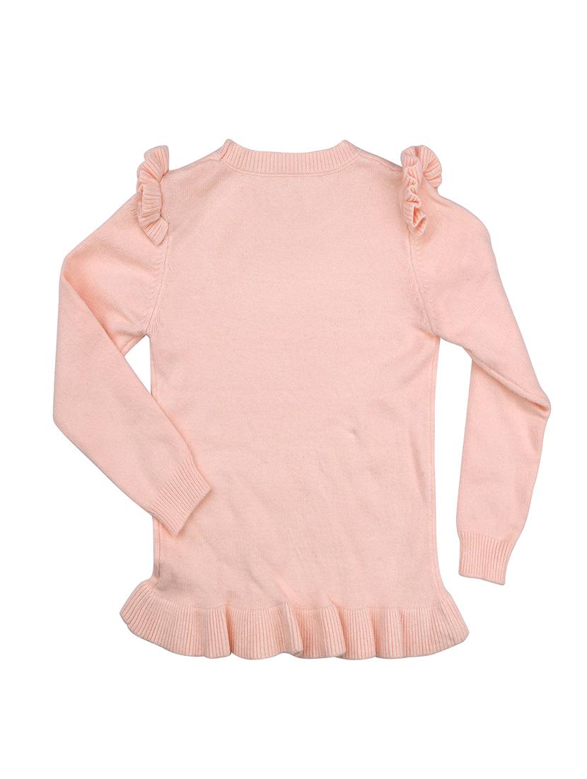 pink cotton regular sweaters - 16866275 - Zoom Image - 2