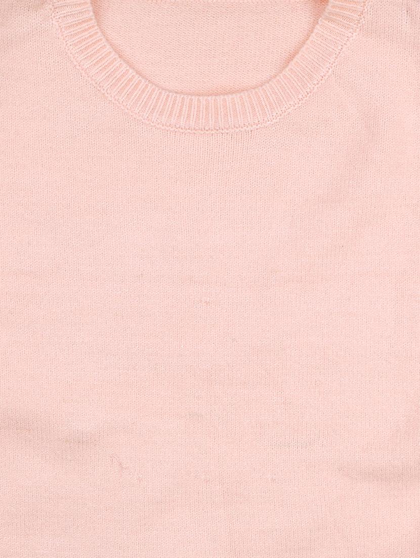 pink cotton regular sweaters - 16866275 - Zoom Image - 3