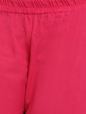 pink cotton blend suit set - 16866360 - Standard Image - 4