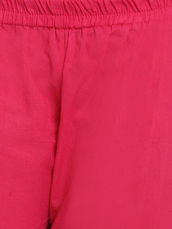 pink cotton blend suit set - 16866360 - Zoom Image - 4