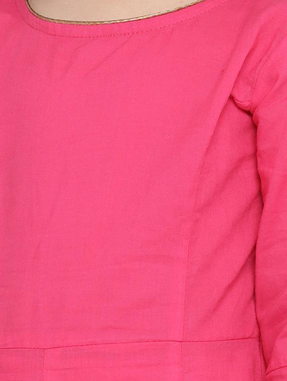 pink cotton suit set - 16866368 - Zoom Image - 4