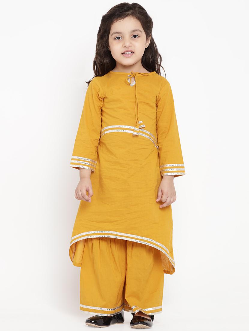 yellow cotton suit set - 16866373 - Zoom Image - 1