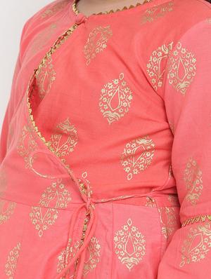 pink cotton suit set - 16866385 - Standard Image - 4