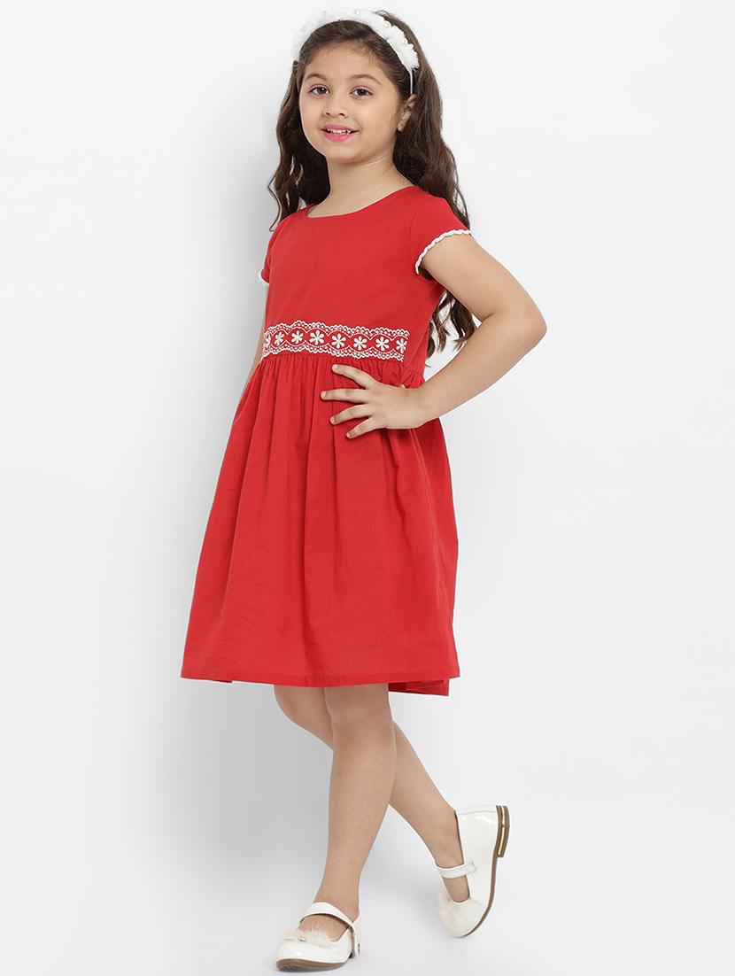 red cotton frock - 16866442 - Zoom Image - 2