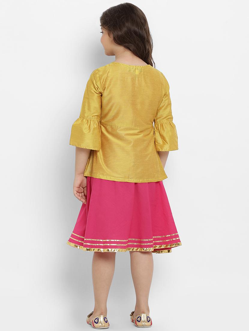 yellow cotton frock - 16866443 - Zoom Image - 4