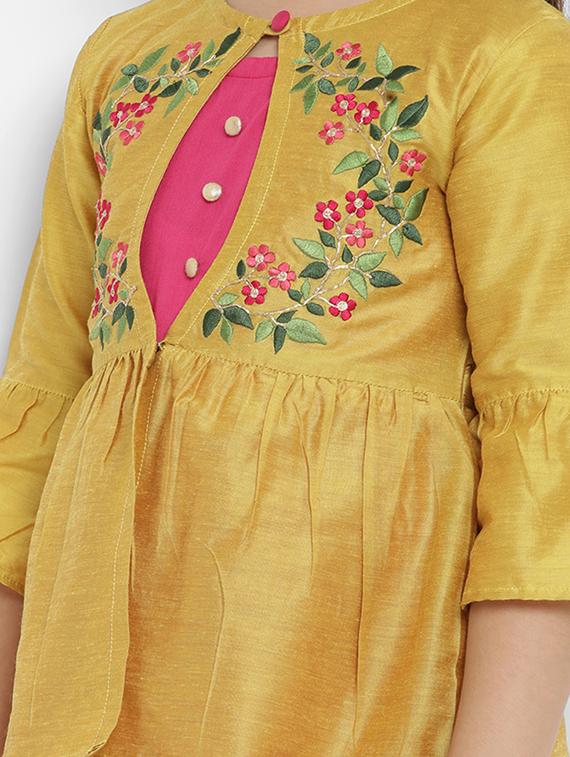 yellow cotton frock - 16866443 - Zoom Image - 5
