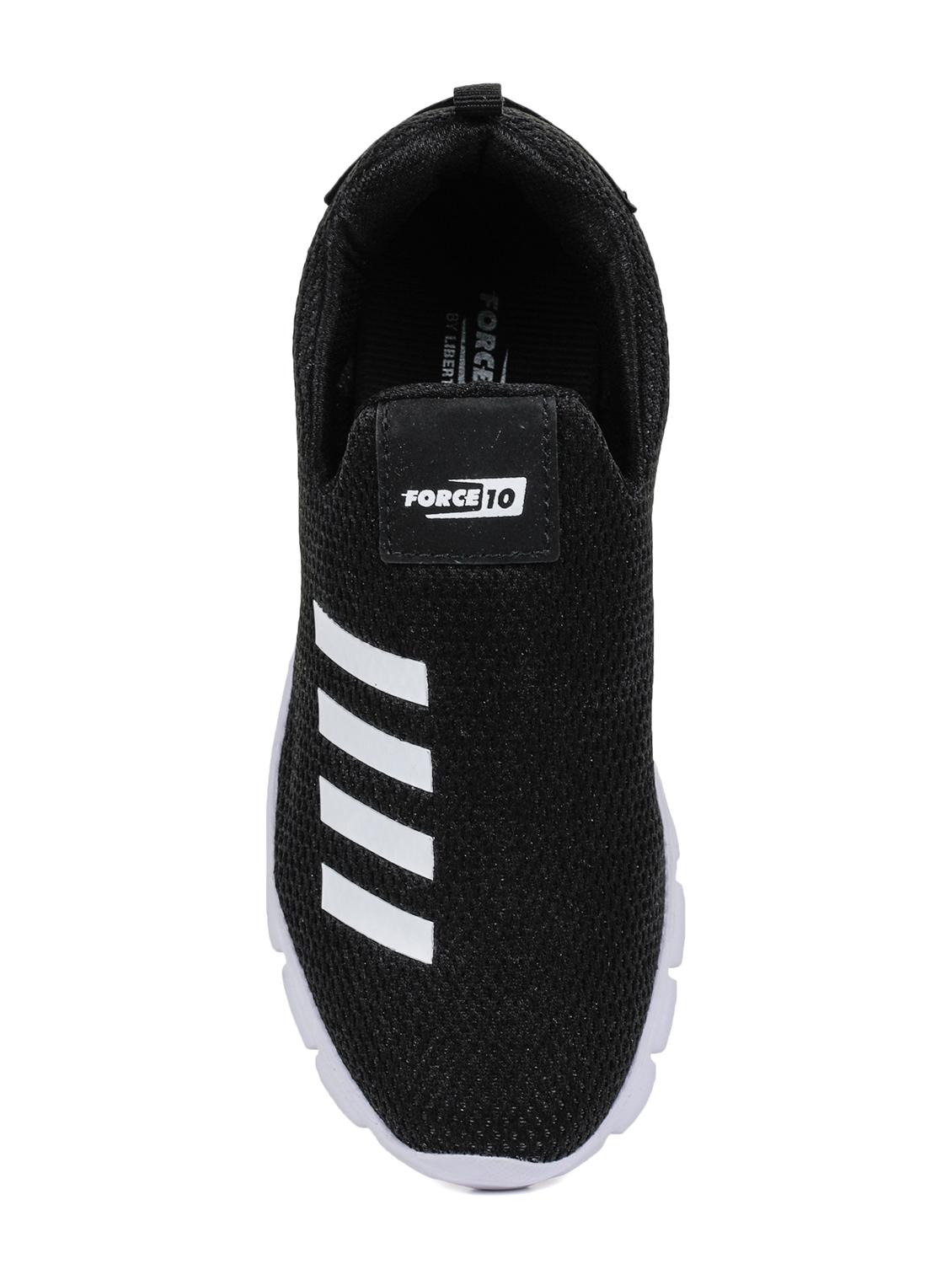 black mesh slipon sport shoes - 16866621 - Zoom Image - 4