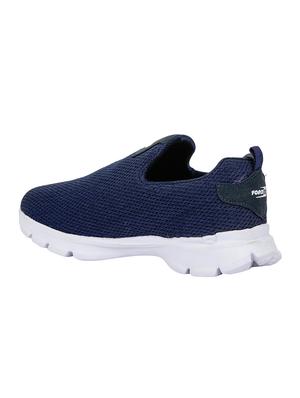 blue mesh slipon sport shoes - 16866622 - Standard Image - 3