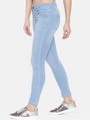 mid rise solid jeans - 16867263 - Standard Image - 2