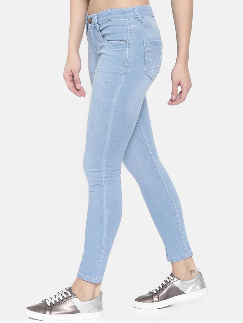 mid rise solid jeans - 16867263 - Zoom Image - 2