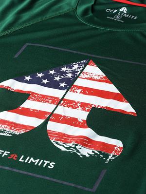 green printed t-shirt - 16868466 - Standard Image - 5