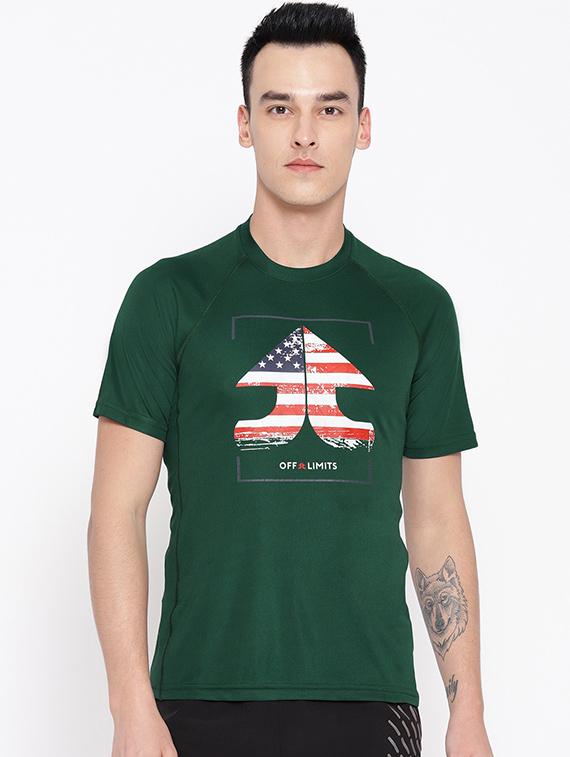 green printed t-shirt - 16868466 - Zoom Image - 1