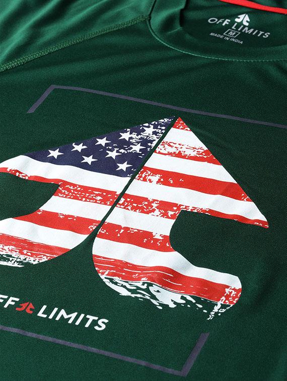 green printed t-shirt - 16868466 - Zoom Image - 5