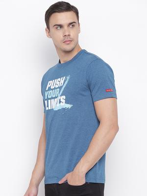 blue printed t-shirt - 16868469 - Standard Image - 2