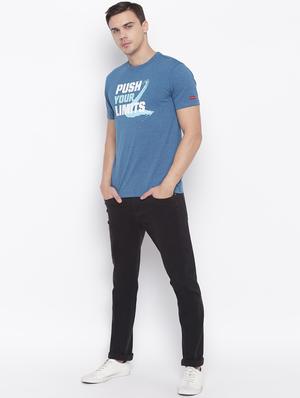 blue printed t-shirt - 16868469 - Standard Image - 4