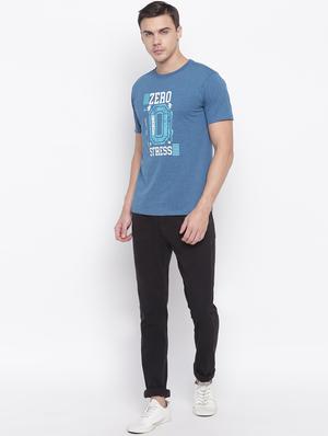 blue printed t-shirt - 16868471 - Standard Image - 4