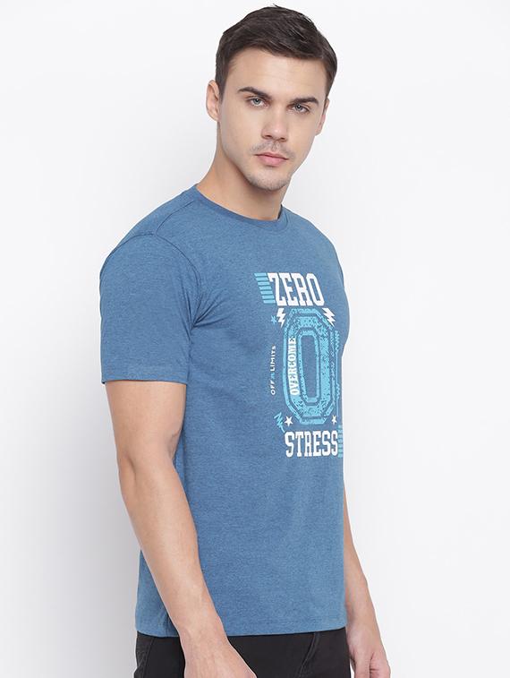 blue printed t-shirt - 16868471 - Zoom Image - 2