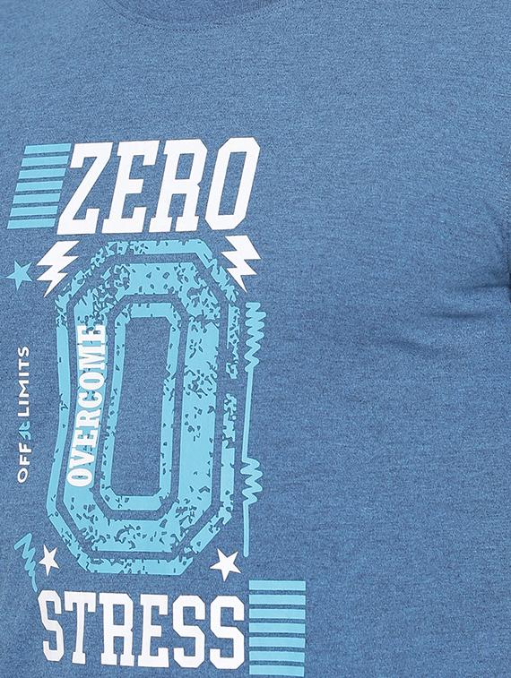 blue printed t-shirt - 16868471 - Zoom Image - 5