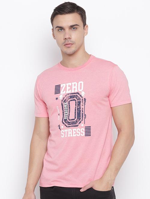 pink printed t-shirt - 16868472 - Standard Image - 1