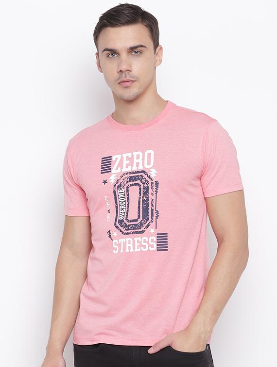 pink printed t-shirt - 16868472 - Zoom Image - 1