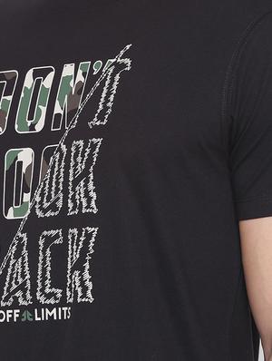 black printed t-shirt - 16868476 - Standard Image - 5
