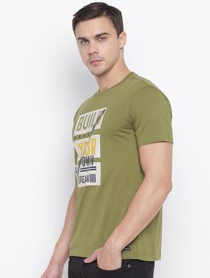 green printed t-shirt - 16868477 - Standard Image - 2