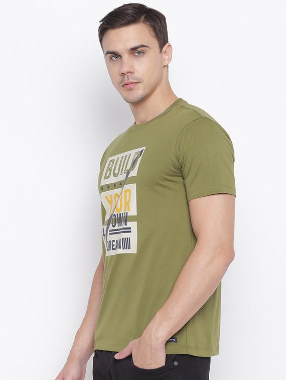 green printed t-shirt - 16868477 - Zoom Image - 2