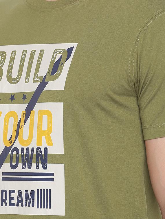 green printed t-shirt - 16868477 - Zoom Image - 5