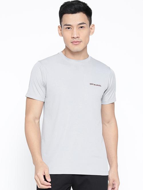 grey solid t-shirt - 16868480 - Standard Image - 1