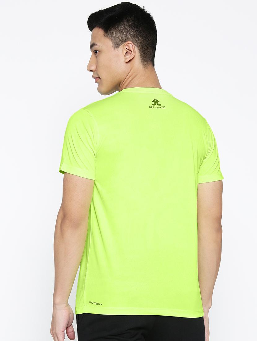 green solid t-shirt - 16868481 - Zoom Image - 3