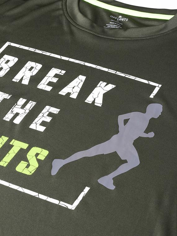 green printed t-shirt - 16868483 - Zoom Image - 5