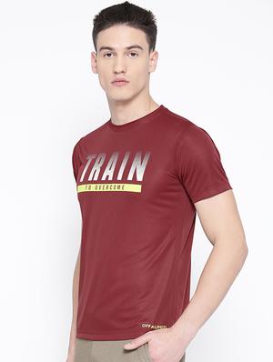 red printed t-shirt - 16868484 - Standard Image - 2