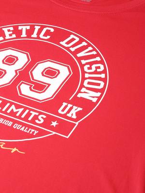 red printed t-shirt - 16868487 - Standard Image - 5