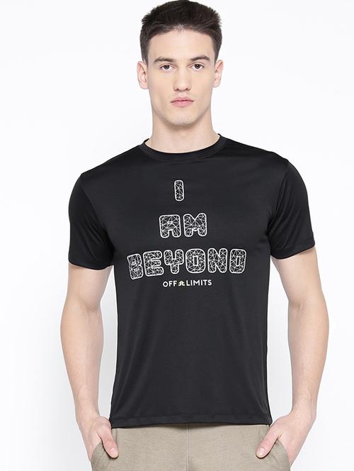 black printed t-shirt - 16868496 - Standard Image - 1