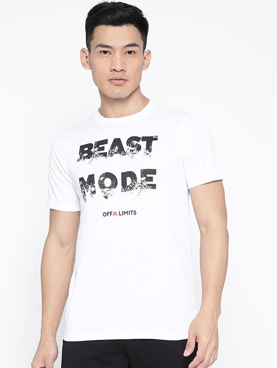 white printed t-shirt - 16868497 - Zoom Image - 1