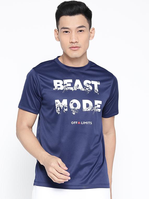 blue printed t-shirt - 16868498 - Zoom Image - 1