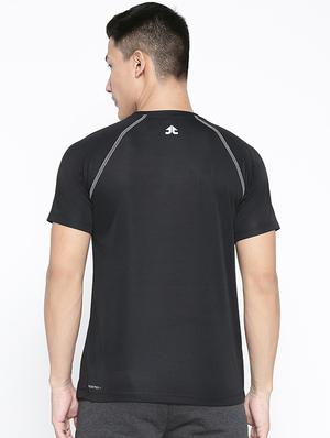 black solid t-shirt - 16868501 - Standard Image - 3