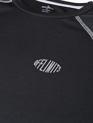 black solid t-shirt - 16868501 - Standard Image - 5