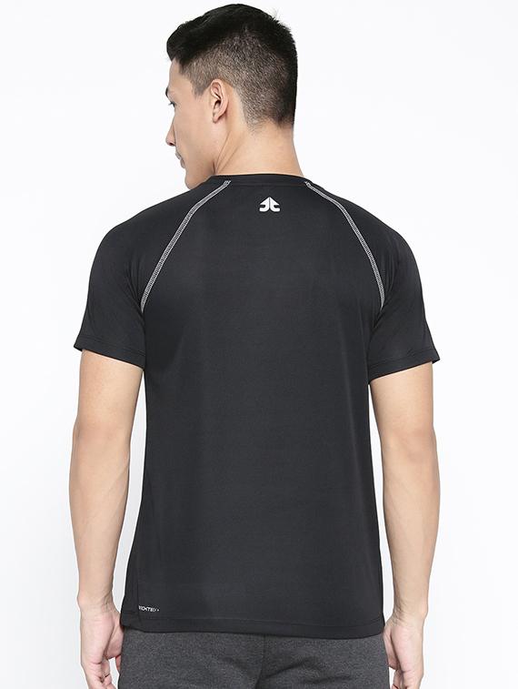 black solid t-shirt - 16868501 - Zoom Image - 3