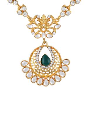 blue zinc necklaces and earring - 16868608 - Standard Image - 2