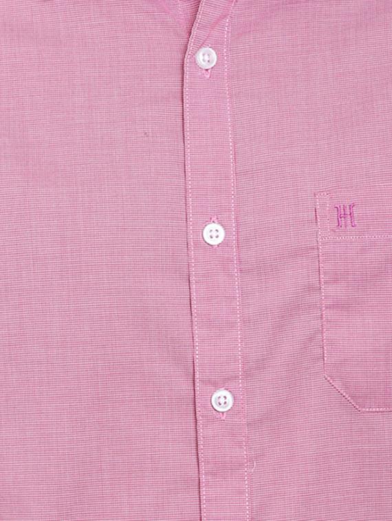 pink solid casual shirt - 16868901 - Zoom Image - 5