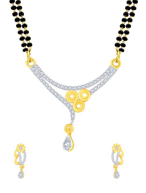 gold beads mangalsutra - 16868996 - Standard Image - 1