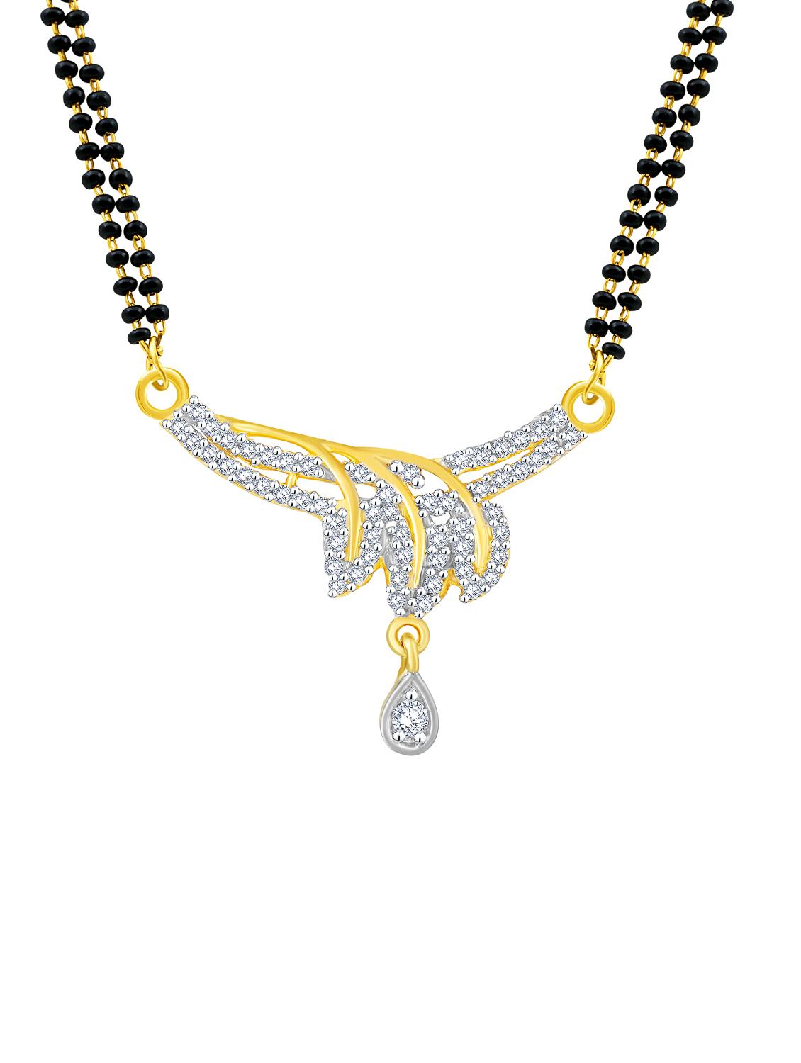 gold beads mangalsutra - 16869001 - Zoom Image - 2