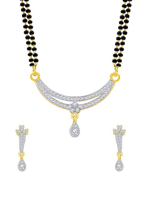 gold beads mangalsutra - 16869012 - Standard Image - 1