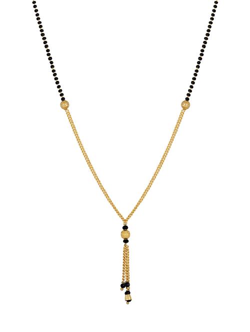 gold beads mangalsutra - 16869025 - Standard Image - 1