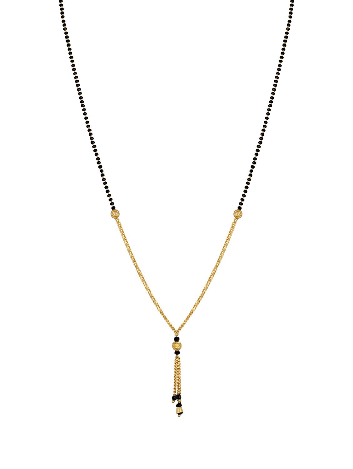 gold beads mangalsutra - 16869025 - Zoom Image - 2