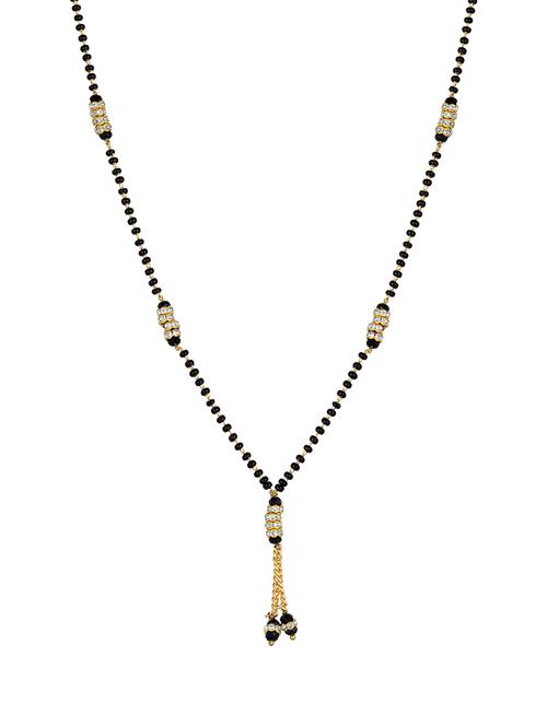 gold beads mangalsutra - 16869026 - Standard Image - 1