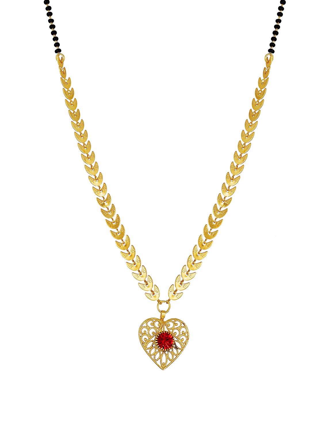 gold beads mangalsutra - 16869030 - Zoom Image - 1