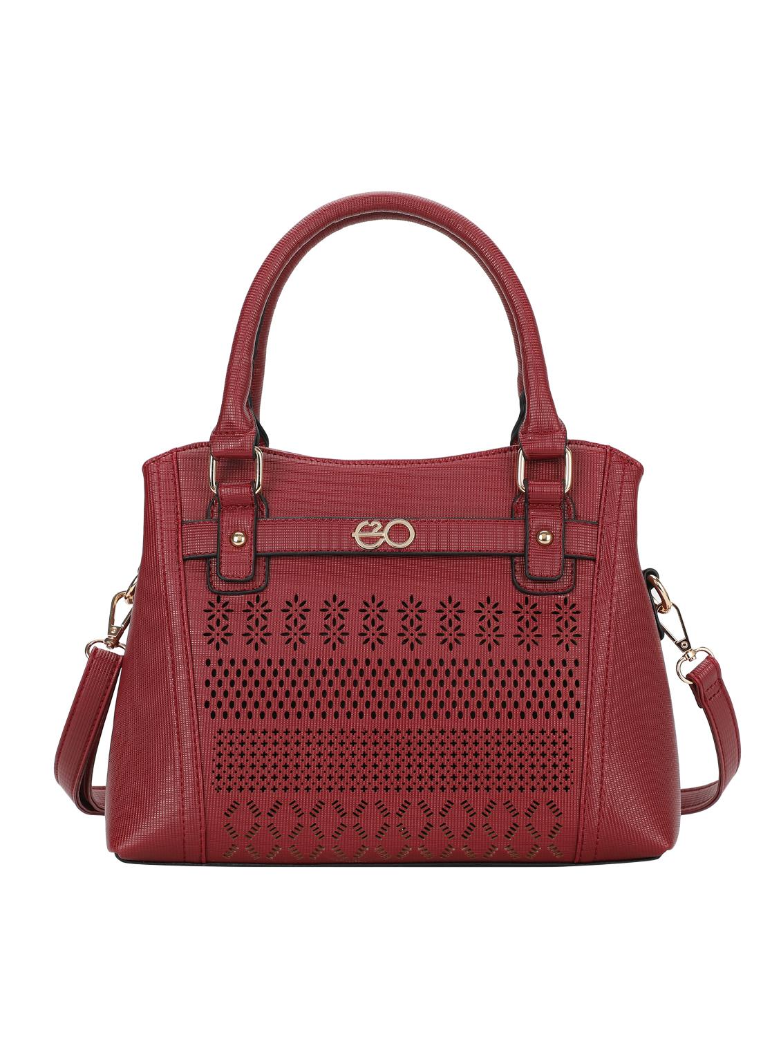 red leatherette (pu) regular handbag - 16869325 - Zoom Image - 1